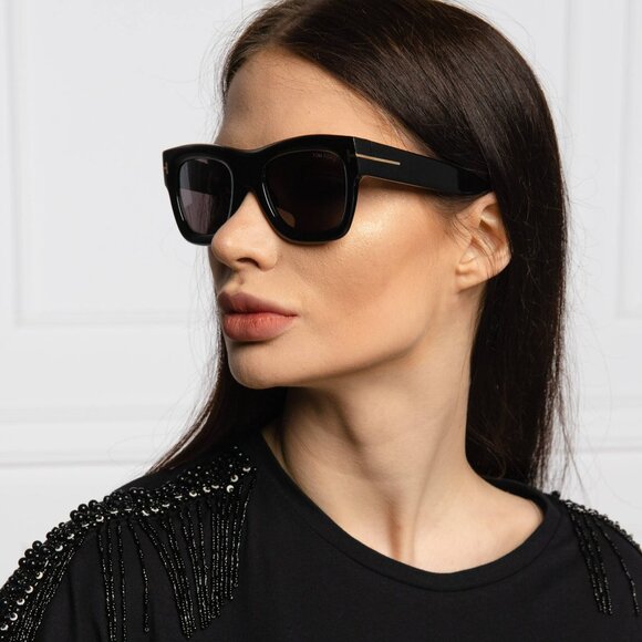 Tom Ford Men Havana Brown Square BRAND NEW Sunglasses WAGNER-02 FT0558 52E - Picture 11 of 11